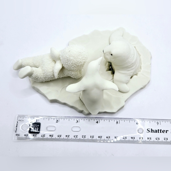 Vtg Department 56 Snowbabies WHO ARE YOU? 7" Walrus Penguin 1989‎ Dept 56 #04921 - Picture 9 of 15